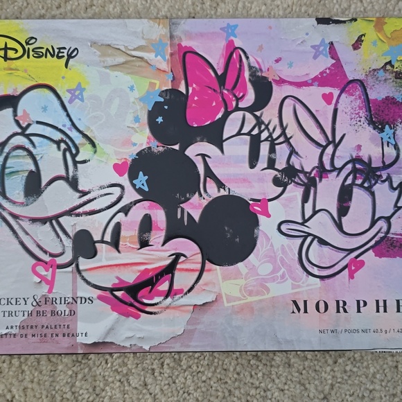 New 2021 Morphe Disney Mickey & Friends True Bold Palette - Picture 4 of 7